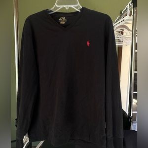 Polo Ralph Lauren black long sleeve Size medium